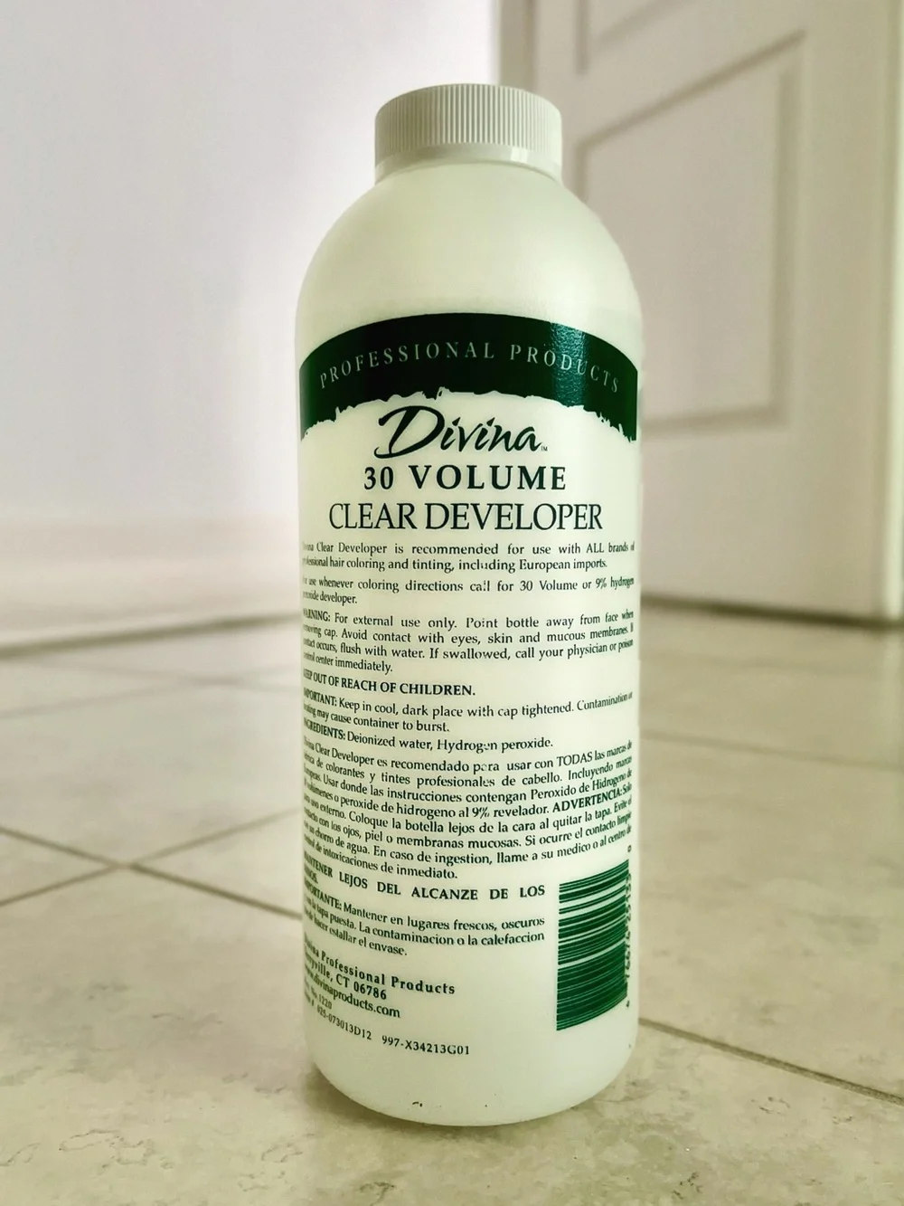 Divina 30 Volume Clear Developer